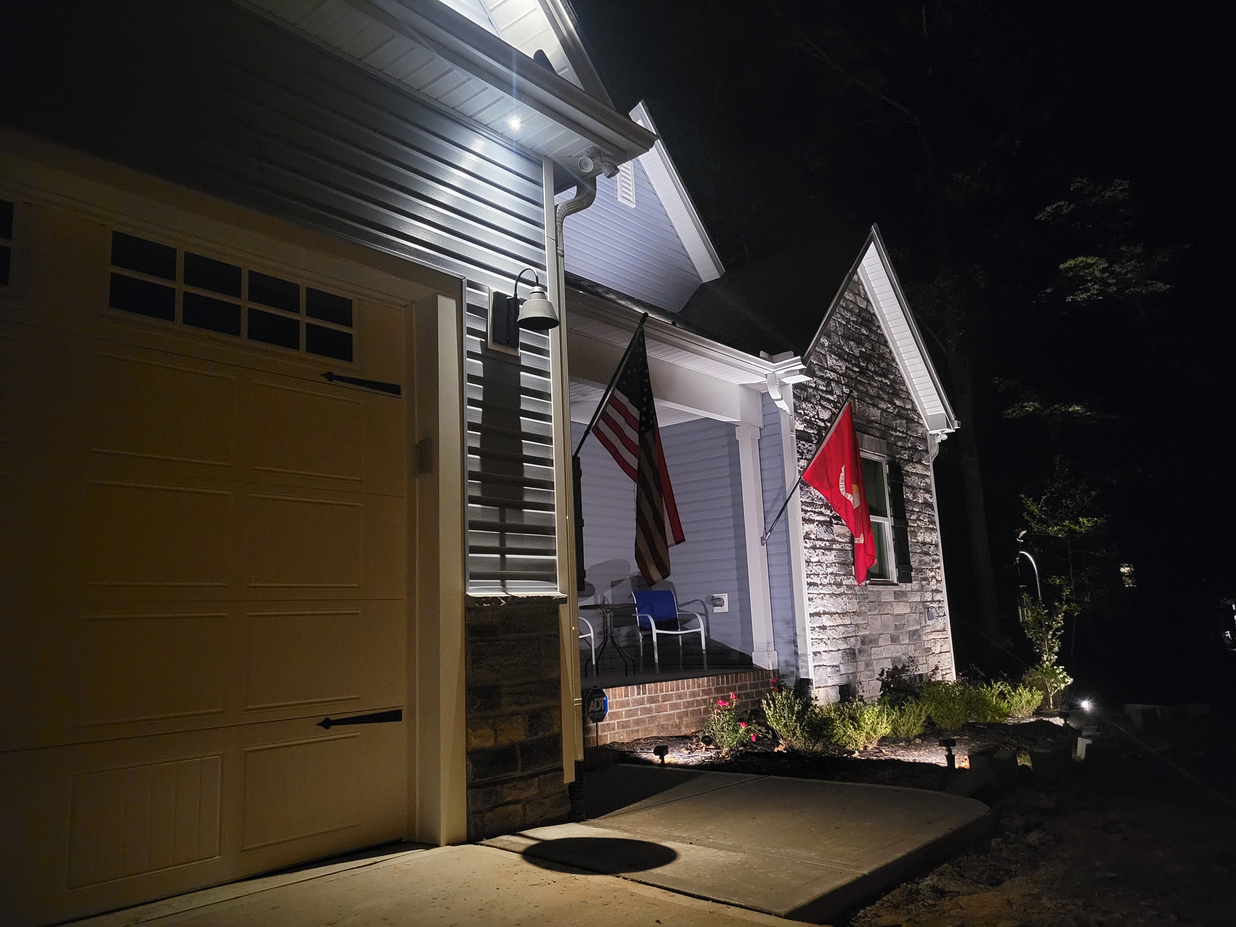 Home exterior lights